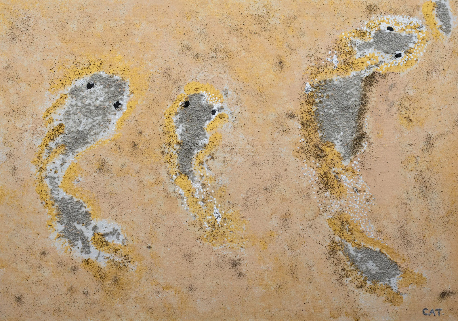 Paysage du désert de Gobi avec dunes de sable